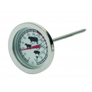 Large meat thermometer with 49mm dial - Eti