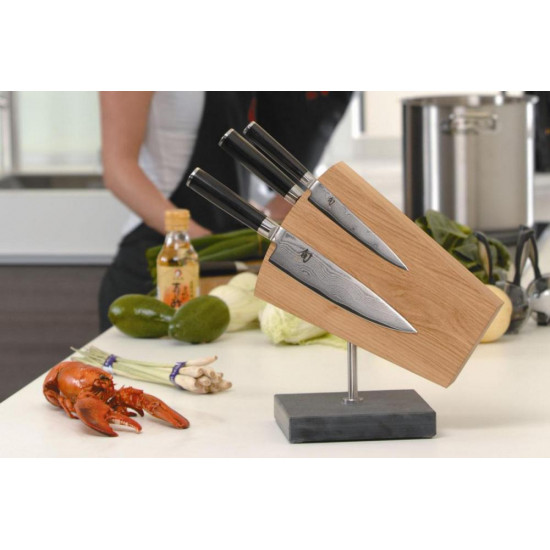  Kitchen knife block 6 position with magnet (DM-0794) - Kai