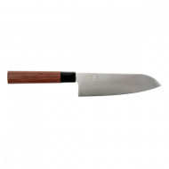 Santoku Knife 17cm Seki Magoroku Redwood (MGR-170S) - Kai