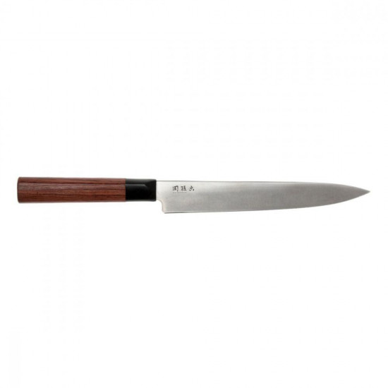Slicing Knife 20cm Seki Magoroku Redwood (MGR-200L) - Kai