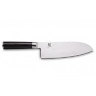 Santoku knife 19cm (7") wide blade Shun classic (DM-0717) - Kai