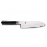  Santoku knife 18cm (7") hollow edge Shun classic (DM-0718) - Kai