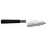 Deba Knife 10.5cm (4.25") Wasabi Black (6710D) - Kai