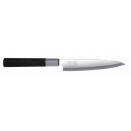Yanagiba Knife 15.5cm (6.15") Wasabi Black (6715Y) - Kai