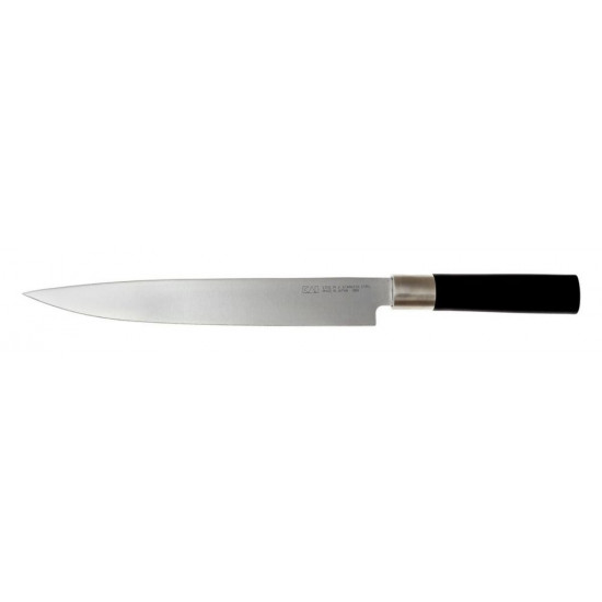 Slicing Knife 23cm (9") Wasabi Black (6723L) - Kai