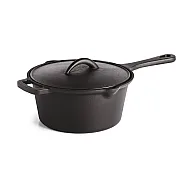 Cast iron sauce pan with lid- Napoleon