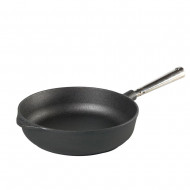 Deep frying pan 25 cm with stainless steel handle (SK250)- Skeppshult