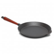 Frying pan cast iron 28 cm with wooden handle (SK280T)- Skeppshult