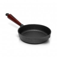 Deep frying pan 20 cm with wooden handle (SK2T)- Skeppshult