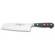 Santoku knife 17cm hollow edge- Wüsthof Classic