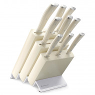 Knife block with 9 pieces Classic Ikon Creme - Wusthof