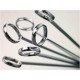 Stainless steel skewers 50cm  - psistis